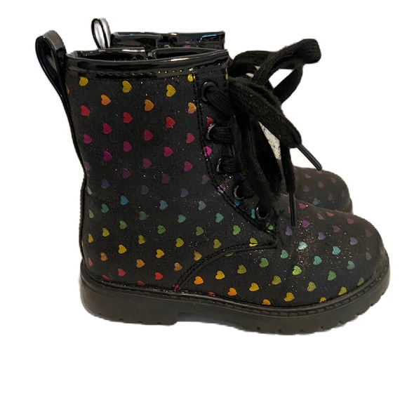 FASHION NOVA KIDS GIRLS COMBAT BOOTS - Picture 1 of 6